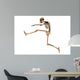 Skeleton Jumping Wall Decal