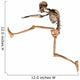 Skeleton Jumping Wall Decal