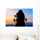 Teamwork Two Men Travelers Wall Decal Design 1