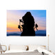 Teamwork Two Men Travelers Wall Decal Design 1