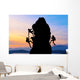 Teamwork Two Men Travelers Wall Decal Design 1