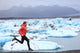 Running Man Sprinting Trail Wall Decal