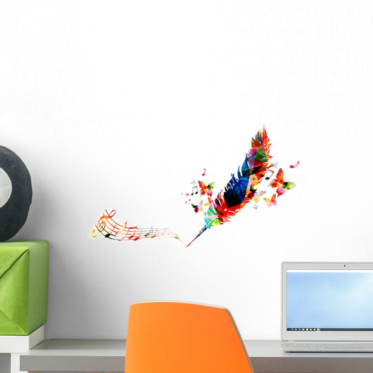 Creative Writing Concept Wall Decal Design 2