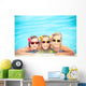 Happy Children Swimming Pool Wall Decal
