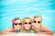 Happy Children Swimming Pool Wall Decal