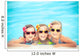 Happy Children Swimming Pool Wall Decal