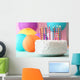 Birthday Cake with Candles Wall Decal