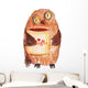 Owl with Cup Coffee Wall Decal