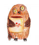 Owl with Cup Coffee Wall Decal