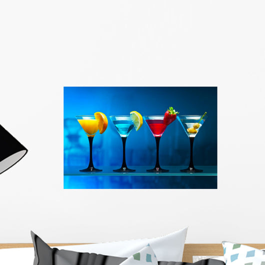 Cocktails Wall Decal