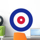 Curling House Wall Decal