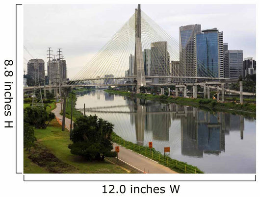 Estaiada Sao Paulo Wall Decal