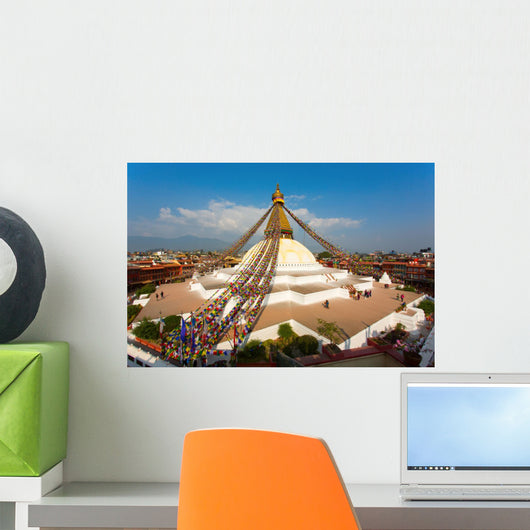 Boudhanath Stupa Kathmandu Nepal Wall Decal