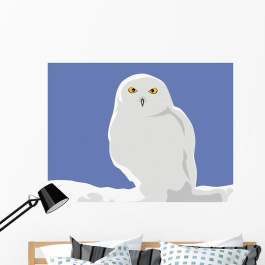 Bird Minerva Wall Decal