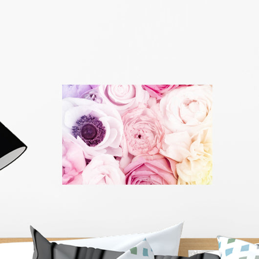 Amazing Flower Bouquet up Wall Decal