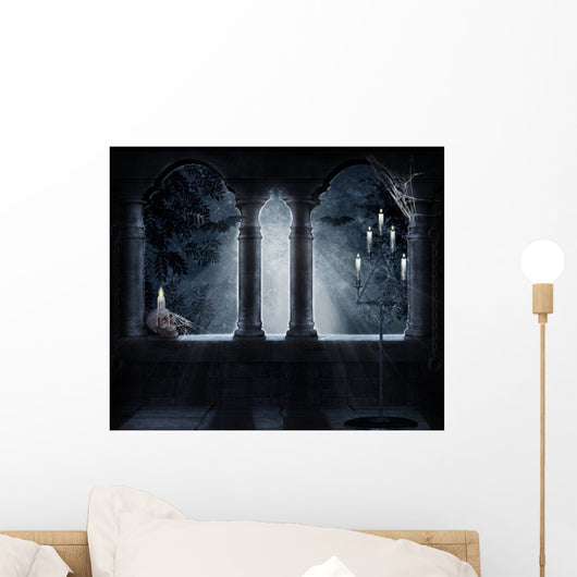 Macabre Window Wall Decal