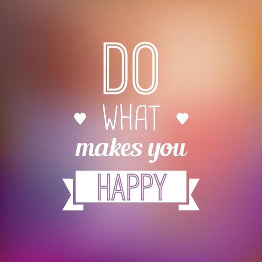 Typographic Motivational Quote Wall Decal