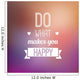 Typographic Motivational Quote Wall Decal