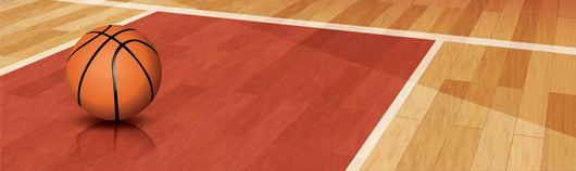Basketball Wall Decal Panoramic Wall Decal