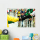 Young Give His Hand Wall Decal