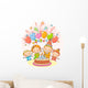 Happy Kids Birthday Party Wall Decal