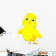 Cute Chicken Cartoon Wall Decal