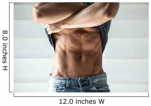 Closeup Photo Man Jeans Wall Decal