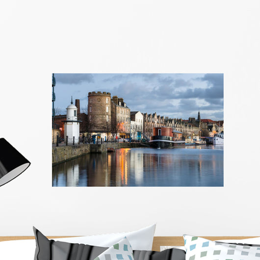 Old Buildings Quay Leith Wall Decal