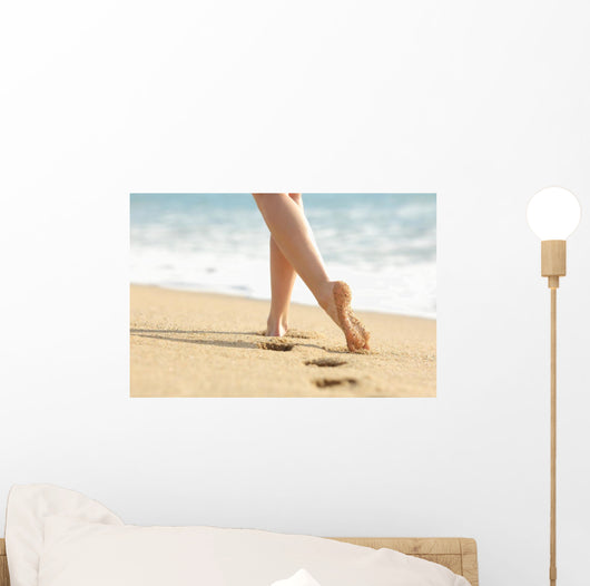 Woman Legs and Feet Wall Decal