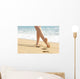 Woman Legs and Feet Wall Decal