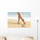 Woman Legs and Feet Wall Decal
