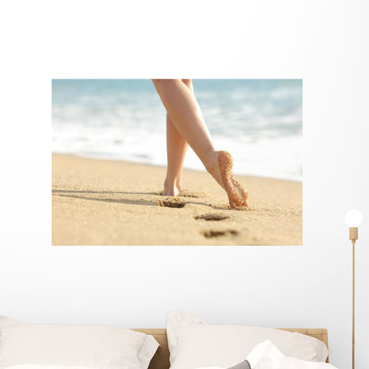 Woman Legs and Feet Wall Decal