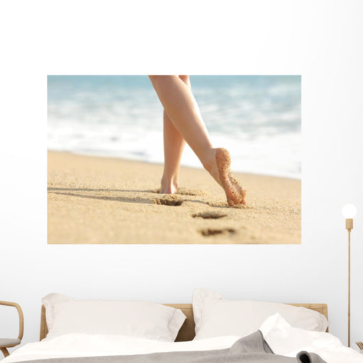 Woman Legs and Feet Wall Decal