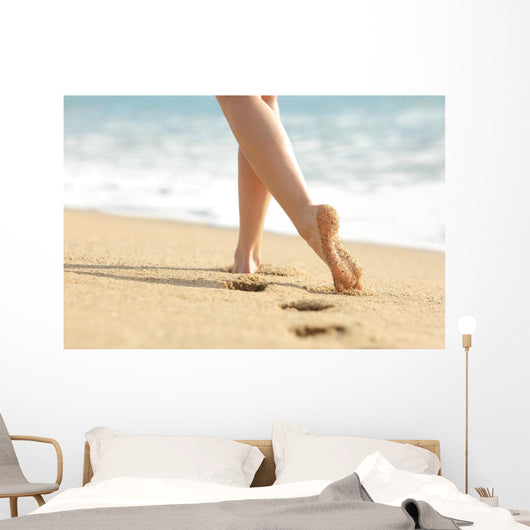 Woman Legs and Feet Wall Decal