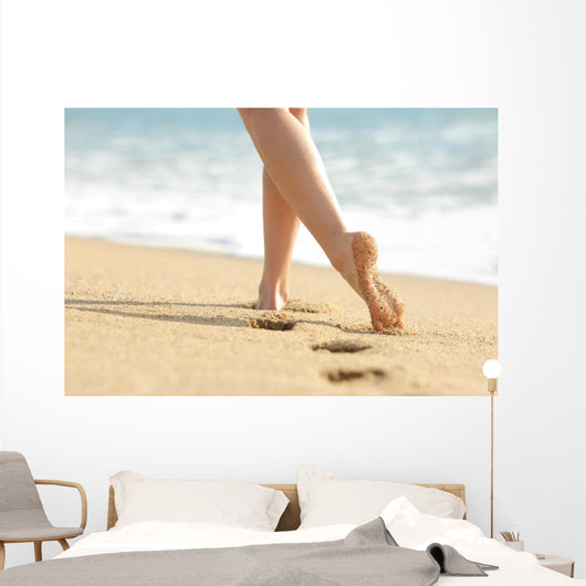 Woman Legs and Feet Wall Decal