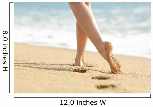 Woman Legs and Feet Wall Decal