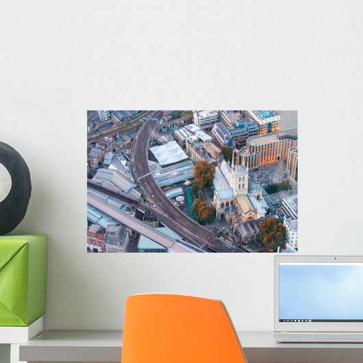 Aerial London Wall Decal