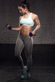 Fitness Female Woman with Wall Decal