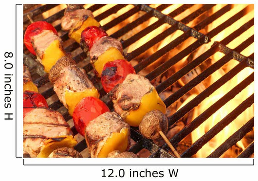 Mixed Meat and Vegetable Wall Decal