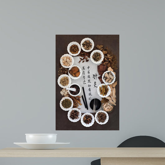 Acupuncture Traditional Medicine Wall Decal