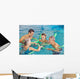 Family with Senior Couple Wall Decal