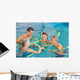 Family with Senior Couple Wall Decal