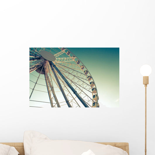 Ferris Wheel against Wall Decal