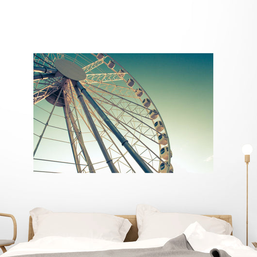 Ferris Wheel against Wall Decal