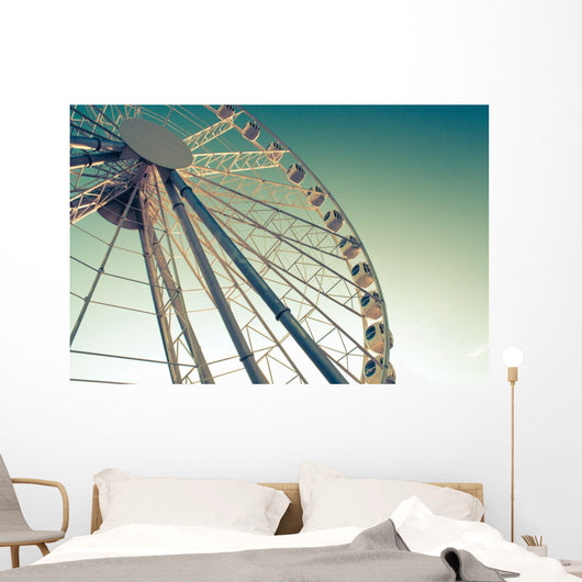Ferris Wheel against Wall Decal