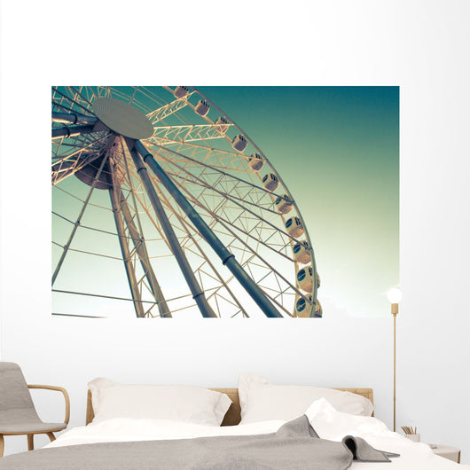 Ferris Wheel against Wall Decal