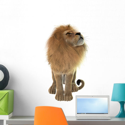Male Lion Wall Decal Design 1
