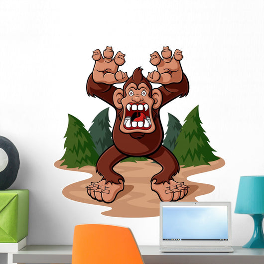 Bigfoot Wall Decal Design 1