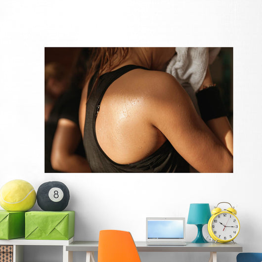 Detail Gym Shot Sweat Wall Decal