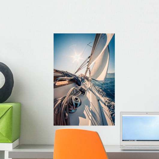 Croatia Sailing Wall Decal